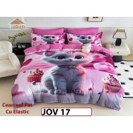 Lenjerie 5D din Finet 6 piese cu Elastic - JOV 17