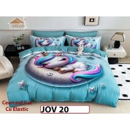 Lenjerie 5D din Finet 6 piese cu Elastic - JOV 20