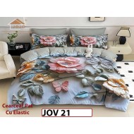 Lenjerie 5D din Finet 6 piese cu Elastic - JOV 21