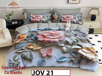 Lenjerie 5D din Finet 6 piese cu Elastic - JOV 21 Lenjerie 5D din Finet 6 piese cu Elastic - JOV 21