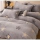 Lenjerie De Pat COCOLINO de 2 Persoane cu Ceacrceaf Elastic 4 piese - COCOJ53 Lenjerie De Pat COCOLINO de 2 Persoane cu Ceacrceaf Elastic 4 piese - COCOJ53