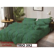 Lenjerie din  damasc finetat  6 piese  - TRIO 392