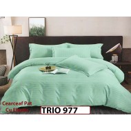 Lenjerie din  damasc finetat  6 piese  - TRIO 977