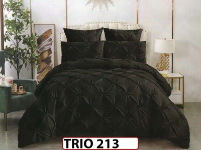 Lenjerie din finet  6 piese cu pliuri - TRIO 213 Lenjerie din finet  6 piese cu pliuri - TRIO 213