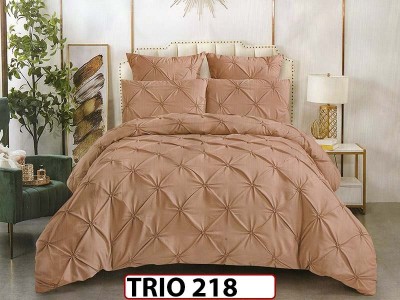 Lenjerie din finet  6 piese cu pliuri - TRIO 218 Lenjerie din finet  6 piese cu pliuri - TRIO 218