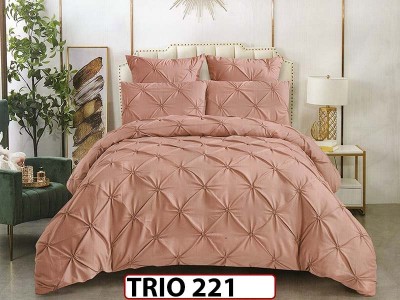 Lenjerie din finet  6 piese cu pliuri - TRIO 221 Lenjerie din finet  6 piese cu pliuri - TRIO 221