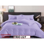 Lenjerie din damasc finetat  6 piese cearceaf cu elastic - TRIO 227