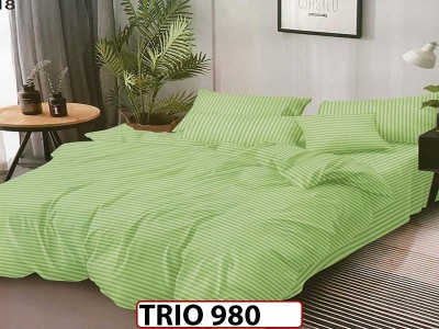 Lenjerie din  damasc finetat  6 piese  - TRIO 980 Lenjerie din  damasc finetat  6 piese  - TRIO 980