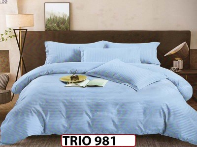 Lenjerie din  damasc finetat  6 piese  - TRIO 981 Lenjerie din  damasc finetat  6 piese  - TRIO 981
