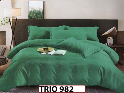 Lenjerie din  damasc finetat  6 piese  - TRIO 982 Lenjerie din  damasc finetat  6 piese  - TRIO 982