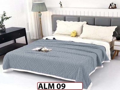 Patura Pufoasa Cocolino cu Blanita pentru pat dublu ALM 09