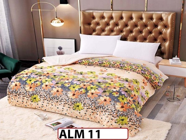 Patura Pufoasa Cocolino cu Blanita pentru pat dublu ALM 11