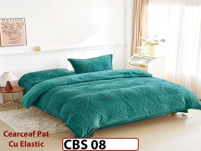 Lenjerie De Pat COCOLINO  cu Elastic 4 piese - CBS 08 Lenjerie De Pat COCOLINO  cu Elastic 4 piese - CBS 08