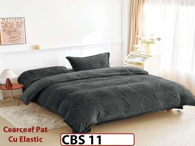 Lenjerie De Pat COCOLINO  cu Elastic 4 piese - CBS 11 Lenjerie De Pat COCOLINO  cu Elastic 4 piese - CBS 11