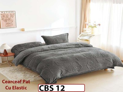 Lenjerie De Pat COCOLINO  cu Elastic 4 piese - CBS 12 Lenjerie De Pat COCOLINO  cu Elastic 4 piese - CBS 12