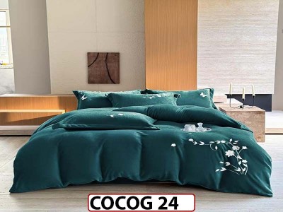 Lenjerie De Pat Cocolino de 2 Persoane cu 4 piese - COCOG 24 Lenjerie De Pat Cocolino de 2 Persoane cu 4 piese - COCOG 24