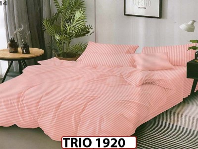 Lenjerie din  damasc finetat  6 piese  - TRIO 1920 Lenjerie din  damasc finetat  6 piese  - TRIO 1920