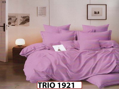 Lenjerie din  damasc finetat  6 piese  - TRIO 1921 Lenjerie din  damasc finetat  6 piese  - TRIO 1921