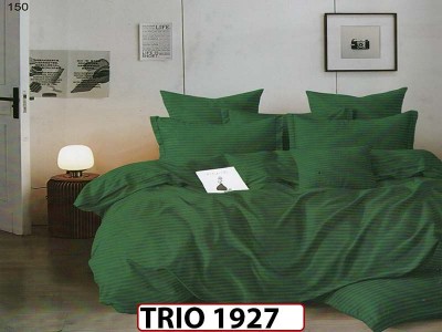 Lenjerie din  damasc finetat  6 piese  - TRIO 1927 Lenjerie din  damasc finetat  6 piese  - TRIO 1927