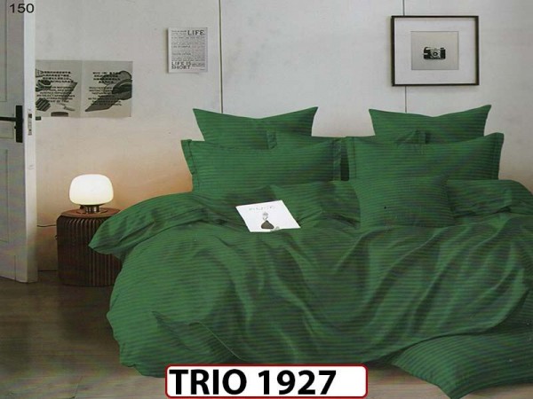 Lenjerie din  damasc finetat  6 piese  - TRIO 1927 Lenjerie din  damasc finetat  6 piese  - TRIO 1927