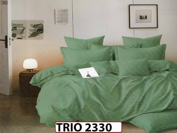 Lenjerie din  damasc finetat  6 piese  - TRIO 2330 Lenjerie din  damasc finetat  6 piese  - TRIO 2330