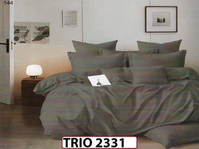 Lenjerie din  damasc finetat  6 piese  - TRIO 2331 Lenjerie din  damasc finetat  6 piese  - TRIO 2331