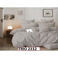 Lenjerie din  damasc finetat  6 piese  - TRIO 2332