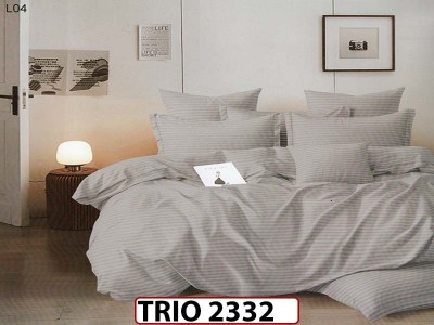 Lenjerie din  damasc finetat  6 piese  - TRIO 2332 Lenjerie din  damasc finetat  6 piese  - TRIO 2332