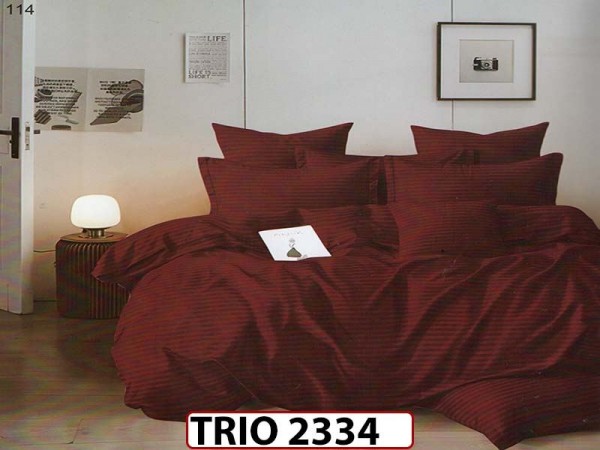 Lenjerie din  damasc finetat  6 piese  - TRIO 2334