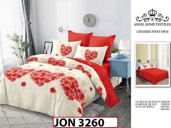 Lenjerie din finet  6 piese - JON 3260