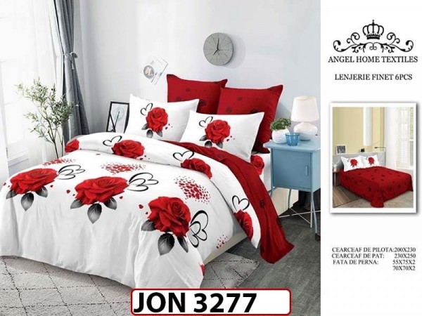 Lenjerie din finet  6 piese - JON 3277