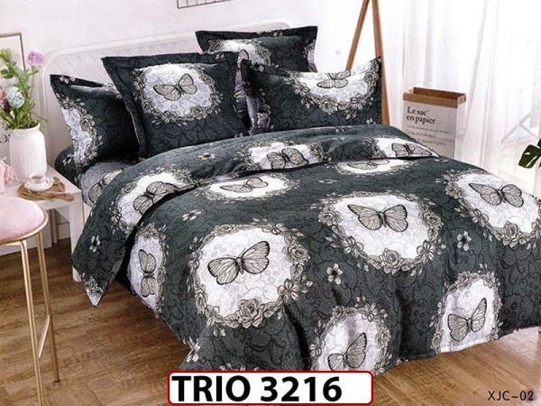 Lenjerie din finet 6 piese - TRIO3216 Lenjerie din finet 6 piese - TRIO3216