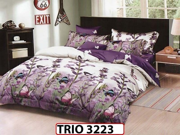 Lenjerie din finet 6 piese - TRIO3223 Lenjerie din finet 6 piese - TRIO3223