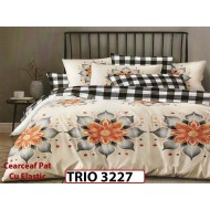 Lenjerie din finet  6 piese cu elastic - TRIO3227