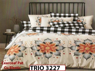 Lenjerie din finet  6 piese cu elastic - TRIO3227