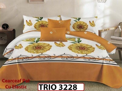 Lenjerie din finet  6 piese cu elastic - TRIO3228