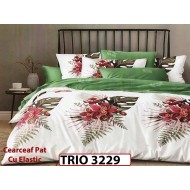 Lenjerie din finet  6 piese cu elastic - TRIO3229