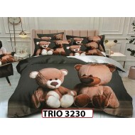 Lenjerie din finet  6 piese  - TRIO3230