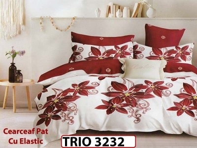 Lenjerie din finet  6 piese cu elastic - TRIO3232