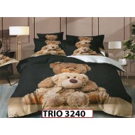 Lenjerie din finet  6 piese  - TRIO3240