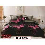 Lenjerie din finet  6 piese cu elastic - TRIO3242