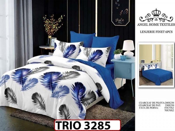 Lenjerie din finet 6 piese - TRIO3285 Lenjerie din finet 6 piese - TRIO3285