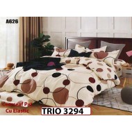 Lenjerie din finet  6 piese cu elastic - TRIO3294