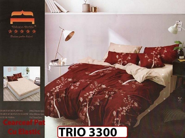 Lenjerie din finet 6 piese cu elastic - TRIO3300 Lenjerie din finet 6 piese cu elastic - TRIO3300