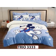 Lenjerie din finet  6 piese  - TRIO3333