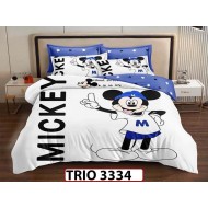 Lenjerie din finet  6 piese  - TRIO3334