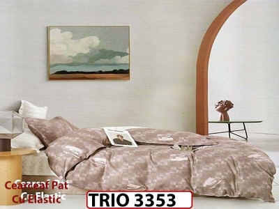 Lenjerie din finet  6 piese cu elastic - TRIO3353