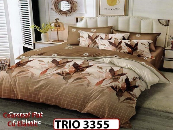 Lenjerie din finet  6 piese cu elastic - TRIO3355