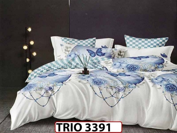 Lenjerie din finet 6 piese - TRIO3391 Lenjerie din finet 6 piese - TRIO3391