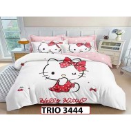 Lenjerie din finet  6 piese  - TRIO3444